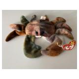 TY BEANIE BABIES CLAUDE THE CRAB BIRTHDAY 9-3-1996