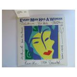 EVERY MAN HAS A WOMAN JOHN LENNON & 1984 LP RECORD
