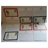 1996 SUMMER GAMES STAMPS 6 FIRST DAY ISSUE 100th
