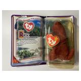 TY MCDONALD BEANIE BABIES REX THE TYRANNOSAURUS BI