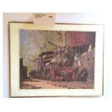 LAST TRAIN TO TUOLUMNE ART PRINT HERITAGE PRINTING