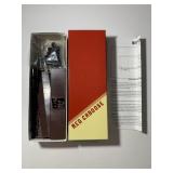 LONGMONT CO. X-29 RED CABOOSE UNDECORATED STEEL PL