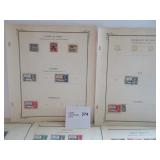 OLD STAMPS INTERNATIONAL POSTAL STAMPS COLLECTION
