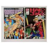 1 QC & 1 FIASCO COMIC HALO JONES #3 & BIZARRE HERO