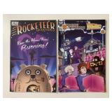 2 IDW COMICS ROCKETEER ADV. #2 & TRANS FORMERS/BAC