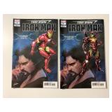2 MARVEL COMICS TONY STARK IRON MAN 2/#1