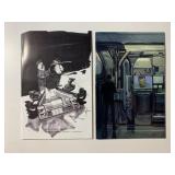 2 TITAN COMICS BLADE RUNNER 2029 #7 & 8