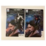 2 MARVEL COMICS TONY STARK IRON MAN 2/#1