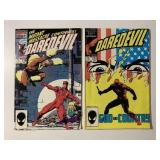 2 MARVEL COMICS DAREDEVIL #232 & 238