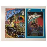 2 SILVER WOLF COMICS GRIPS #1 & 2