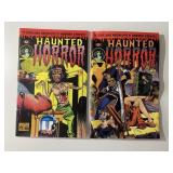 2 YOE COMICS HAUNTED HORROR #11 & 18