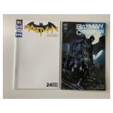 2 DC COMICS BATMAN BLANK #1 & BATMAN & CATWOMAN #1