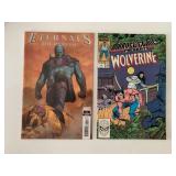 2 MARVEL COMICS WOLVERINE #6 & ETERNALS THE HERETI