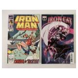 2 MARVEL COMICS IRON MAN #253 & IRON CAT #2