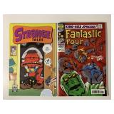 2 MARVEL COMICS STRANGE TALES #2 & FANTASTIC FOUR
