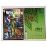 2 DC COMICS WHO DUNIT #1 & THE JOKER A PUZZLEBOX #