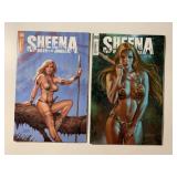2 DYNAMITE COMICS SHEENA QUEEN OF THE JUNGLE 2/#6