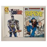 1 OCEAN & 1 LEAD-SLINGER COMIC POPEYE #2 & THE TER