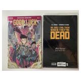 2 BOOM COMICS GOOD LUCK #1 & WE ONLY FIND THEM WHE