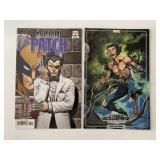 2 MARVEL COMICS X LIVES OF WOLVERINE #1 & WOLVERIN