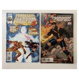 2 MARVEL COMICS CONTEST OF CHAMPIONS #1 & CHAMPION