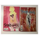 2 MARVEL COMICS SPIDER GWEN #1 ANNUAL & #11