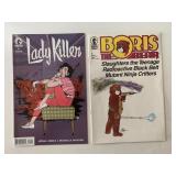 2 DARK HORSE COMICS LADY KILLER #1 & BORIS THE BEA