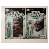 2 MARVEL COMICS STAR WARS ADMIRAL ACKBAR #60 & NIK