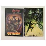 1 REBEL & 1 TUNDRA COMIC RAW MEDIA MAGS #5 & MELTI