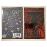 2 AVATAR COMICS THE EXTINCTION PARADE #3 & UBER #0