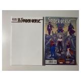 2 MARVEL COMICS SPIDER-VERSE #1 & 5