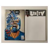 2 VALIANT COMICS X-O #7 & UNITY #1