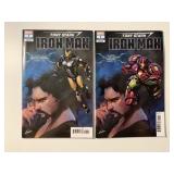 2 MARVEL COMICS TONY STARK IRON MAN 2/#1