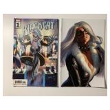 2 MARVEL COMICS BLACK CAT #1 & MARY JANE AND BLACK