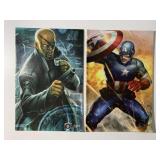 2 MARVEL COMICS CAPTAIN MARVEL $5 & C. AMERICA #11