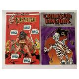 1 CRIMSON & 1 GRAPH X COMIC CRIMSON DREAMS #9 & EQ