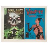 1 ACID RAIN & 1 RADICAL COMIC VAMPIRE VIXENS #1 NU