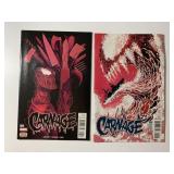 2 MARVEL COMICS CARNAGE #4 & 9
