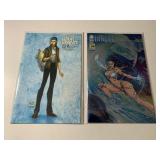 2 ASPEN COMICS THE FOUR POINTS #2 & FATHOM #6
