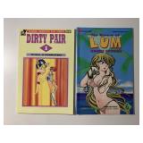 2 VIZ COMICS THE RETURN OF LUM #6 & DIRTY PAIR #1