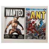 2 IMAGE COMICS ANT #5 & WANTED #2