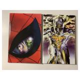 2 MARVELS ANNOTATED COMICS BOOK # 3 & 4 25TH ANNIV