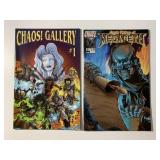 2 CHAOS COMICS MEGADETH #1 & CHAOS! GALLERY #1