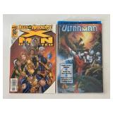 2 MARVEL COMICS ULTRAMAN #3 SEALED W/CARD & X-MEN