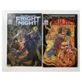 2 AMERICAN MYTHOLOGY COMICS FRIGHT NIGHT #2 & HATC