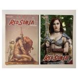 2 DYNAMITE COMICS RED SONJA 2/#3