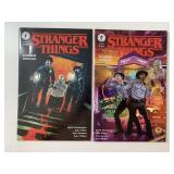 2 DARK HORSE COMICS STRANGER THINGS COVER A & B