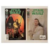 2 DARK HORSE COMICS STAR WARS EPISODE 1 QUI-GON JI