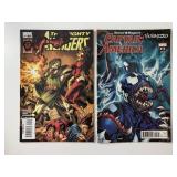 2 MARVEL COMICS CAPTAIN AMERICA #13 & THE MIGHTY A