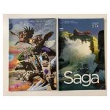 2 IMAGE COMICS SAGA #36 & 37